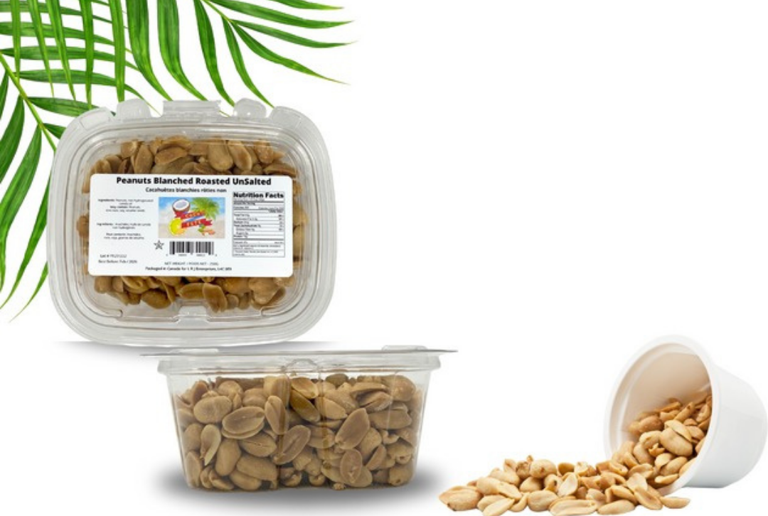 Peanuts - Roasted and Unsalted