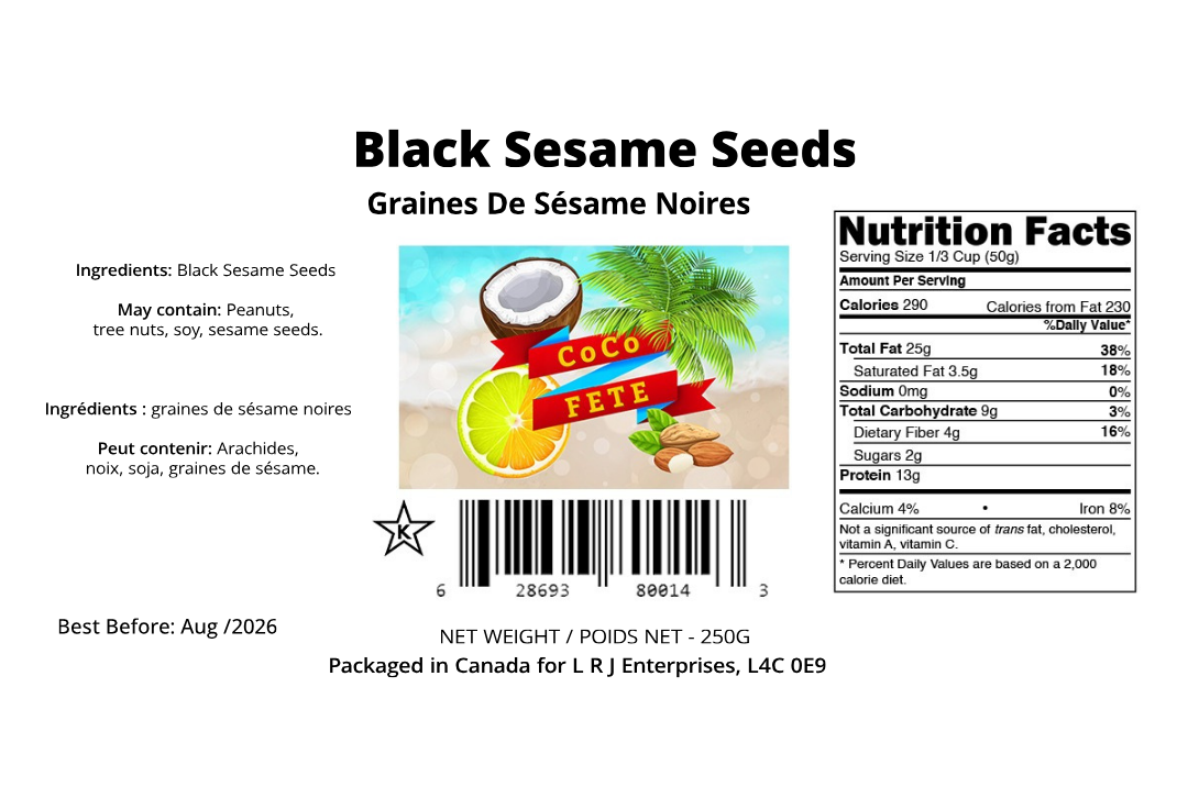 Black Sesame Seeds