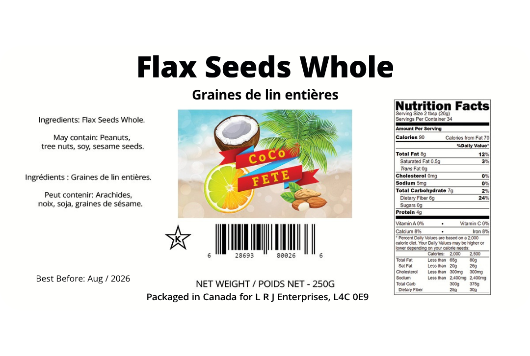 Flax Seeds (Whole)