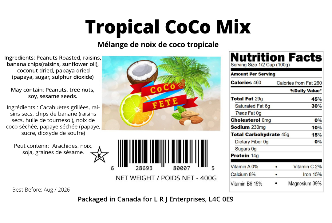 Tropical CoCo Mix